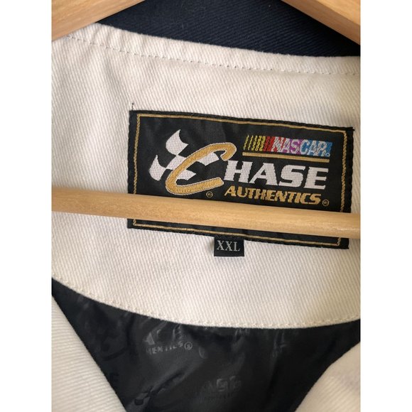 VINTAGE NASCAR 1990S DALE EARNHARDT GREEN WHITE RACING JACKET AMP ENERGY SIZE 2X - Picture 5 of 9